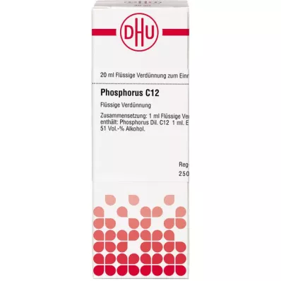 PHOSPHORUS C 12 Dilución, 20 ml