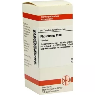 PHOSPHORUS C 30 comprimidos, 80 uds