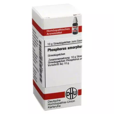 PHOSPHORUS AMORPHUS D 12 glóbulos, 10 g