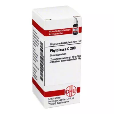 PHYTOLACCA C 200 glóbulos, 10 g