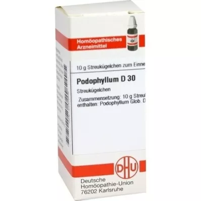 PODOPHYLLUM D 30 glóbulos, 10 g