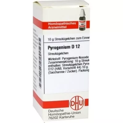 PYROGENIUM D 12 glóbulos, 10 g