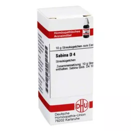 SABINA D 4 glóbulos, 10 g