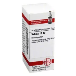 SABINA D 12 glóbulos, 10 g