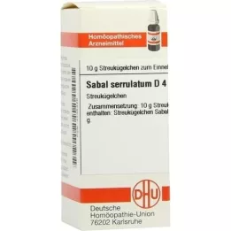 SABAL SERRULATUM D 4 glóbulos, 10 g