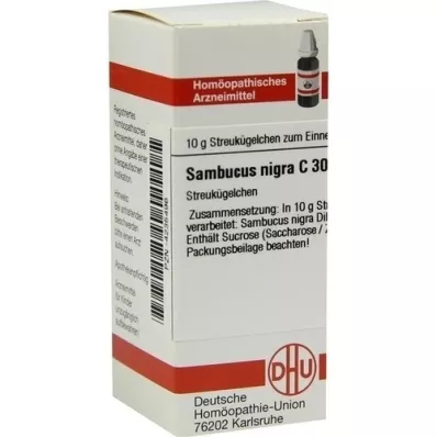 SAMBUCUS NIGRA C 30 glóbulos, 10 g