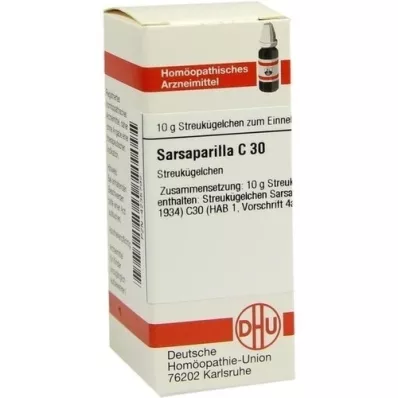 SARSAPARILLA C 30 glóbulos, 10 g