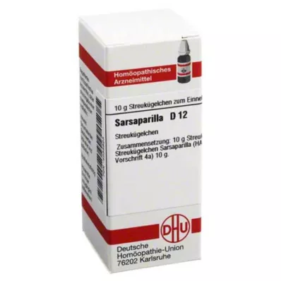 SARSAPARILLA D 12 glóbulos, 10 g