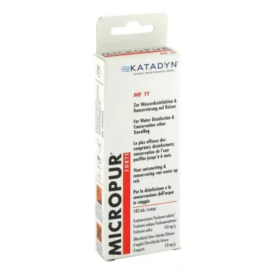 MICROPUR forte MF 1T comprimidos, 100 uds