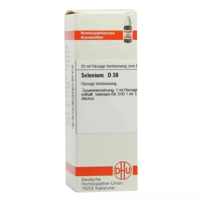 SELENIUM D 30 Dilución, 20 ml SELENIUM D 30 Dilución, 20 ml