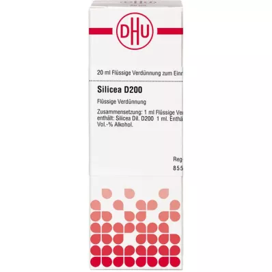 SILICEA Dilución D 200, 20 ml