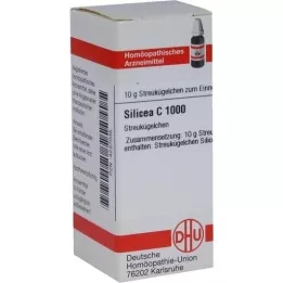 SILICEA C 1000 glóbulos, 10 g