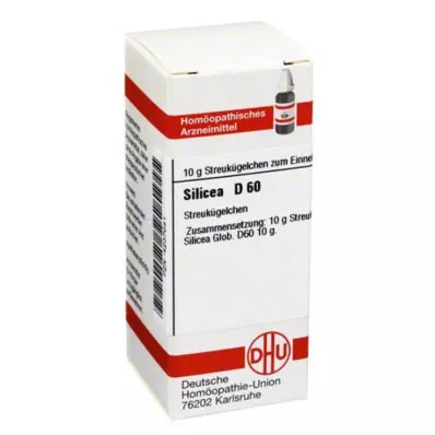 SILICEA D 60 glóbulos, 10 g