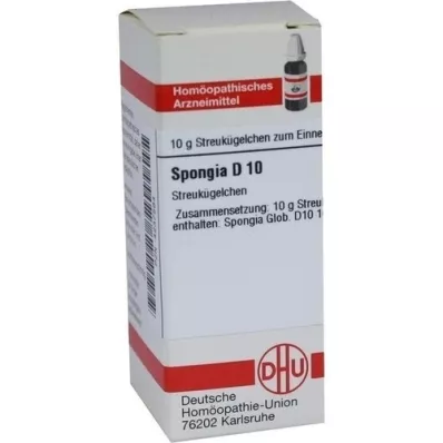 SPONGIA D 10 glóbulos, 10 g