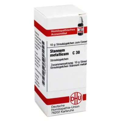 DHU Stannum Metallicum C 30 glóbulos, 10 g