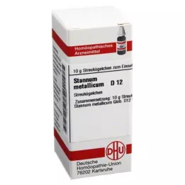 STANNUM METALLICUM D 12 glóbulos, 10 g