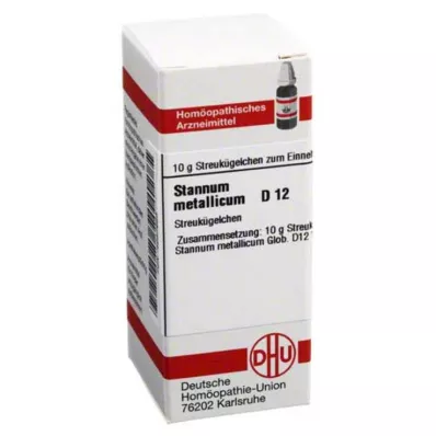 STANNUM METALLICUM D 12 glóbulos, 10 g