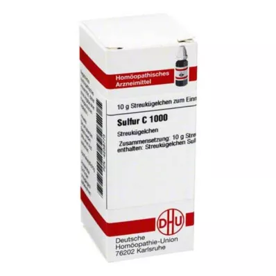 DHU Azufre C 1000 glóbulos, 10 g