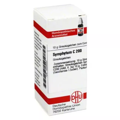 SYMPHYTUM C 200 glóbulos, 10 g SYMPHYTUM C 200 glóbulos, 10 g
