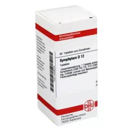 SYMPHYTUM D 12 pastillas, 80 uds