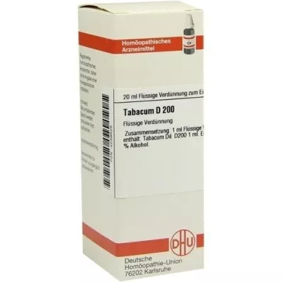 TABACUM Dilución D 200, 20 ml