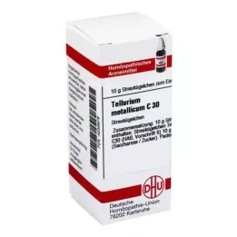 TELLURIUM metallicum C 30 glóbulos, 10 g