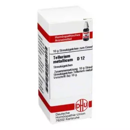 TELLURIUM metallicum D 12 glóbulos, 10 g