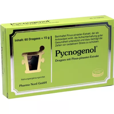 PYCNOGENOL KIEFERNRINDENEXTRAKT Pharma Nord Drag., 60 unidades