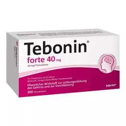 TEBONIN forte 40 mg comprimidos recubiertos con película, 200 uds