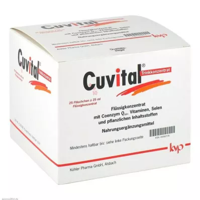 CUVITAL Concentrado para bebida, 25X25 ml