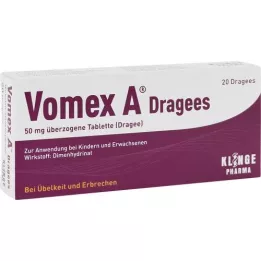 VOMEX A Comprimidos recubiertos 50 mg, 20 uds