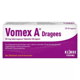 VOMEX A Comprimidos recubiertos 50 mg, 20 uds