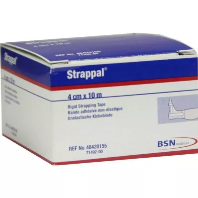 STRAPPAL Cinta adhesiva 4 cmx10 m, 1 unidad