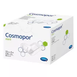 COSMOPOR apósito estéril para heridas 5x7,2 cm, 50 uds