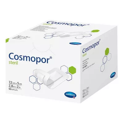 COSMOPOR apósito estéril para heridas 5x7,2 cm, 50 uds