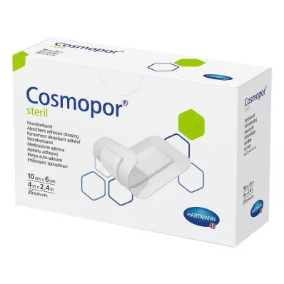 COSMOPOR apósito estéril 6x10 cm, 25 uds COSMOPOR apósito estéril 6x10 cm, 25 uds