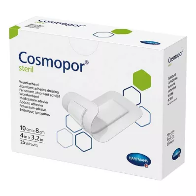 COSMOPOR apósito estéril 8x10 cm, 25 uds