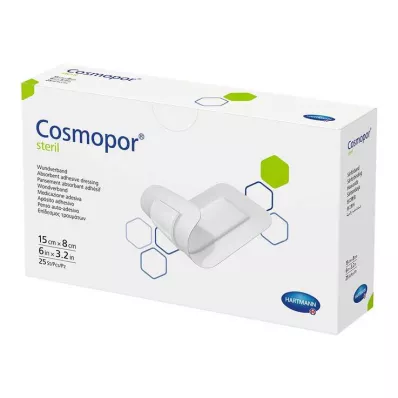 COSMOPOR apósito estéril 8x15 cm, 25 uds