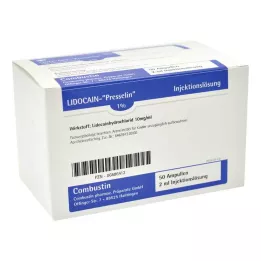 LIDOCAIN PRESSELIN 1% solución inyectable, 100X2 ml