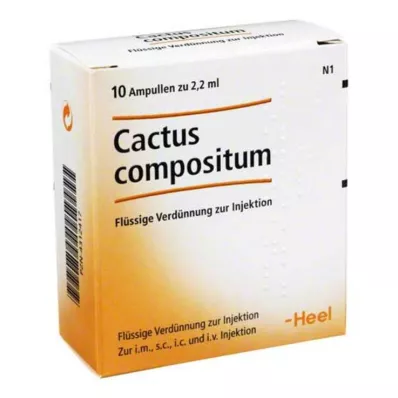 CACTUS COMPOSITUM Ampollas, 10 uds