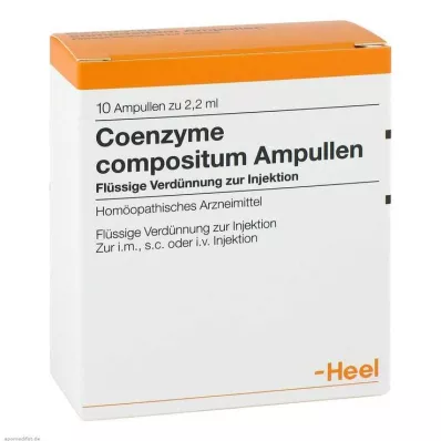 COENZYME COMPOSITUM Ampollas, 10 uds