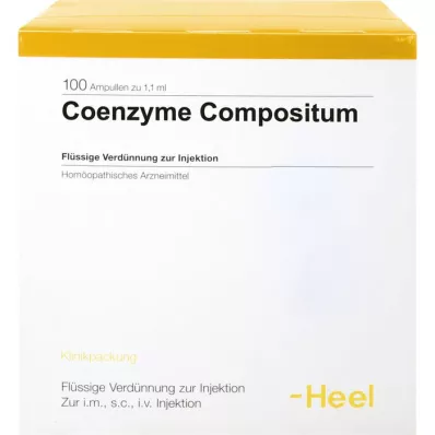 COENZYME COMPOSITUM Ampollas, 100 uds