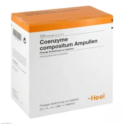 COENZYME COMPOSITUM Ampollas, 100 uds COENZYME COMPOSITUM Ampollas, 100 uds
