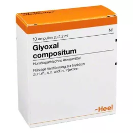 GLYOXAL ampollas compositum, 10 uds