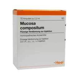 MUCOSA ampollas compositum, 10 uds