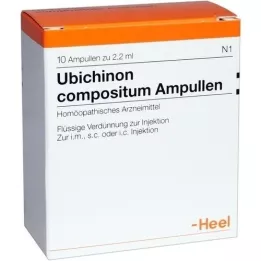 UBICHINON comp.ampollas, 10 uds