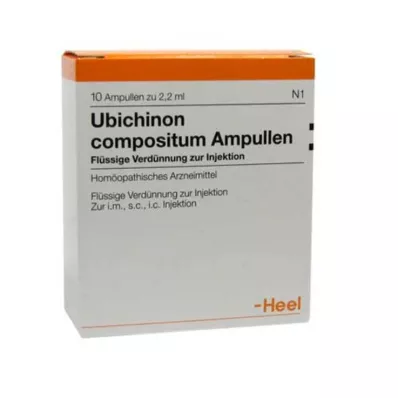 UBICHINON comp.ampollas, 10 uds