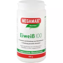 EIWEISS 100 Cappuccino Megamax en polvo, 400 g
