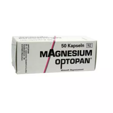 Cápsulas de magnesio Optopan, 50 piezas
