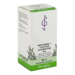 BIOCHEMIE 1 Calcium fluoratum D 3 comprimidos, 200 uds